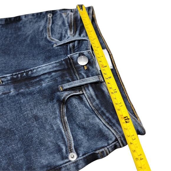 FRAME Le High Skinny Trumbull Jeans Womens 27 Dark Wash Designer Stretch Denim - Picture 13 of 15